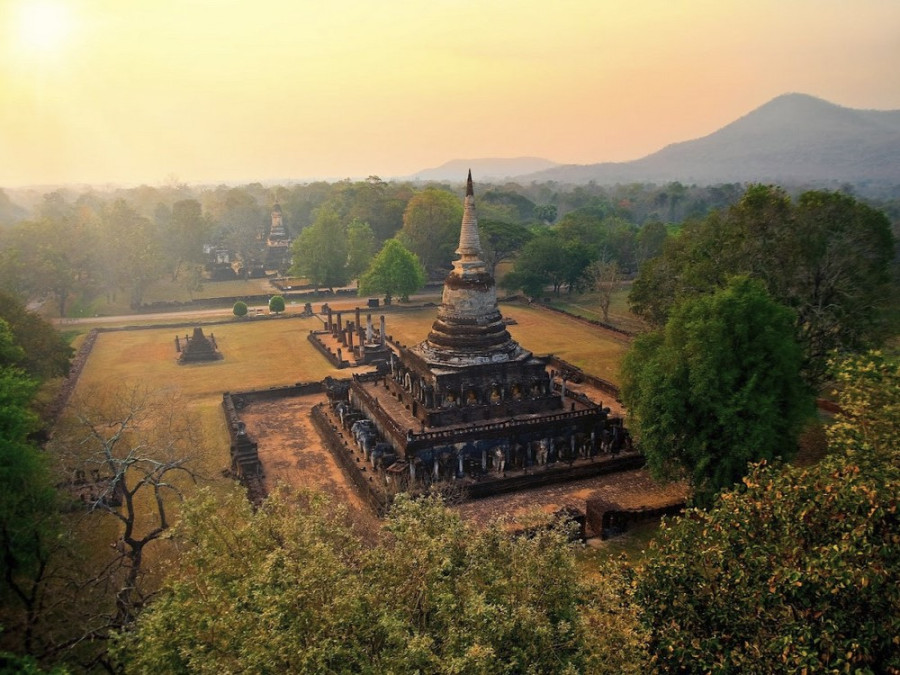 Tempels in Thailand