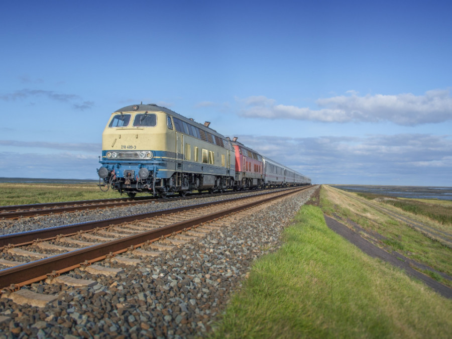 Trein naar Sylt