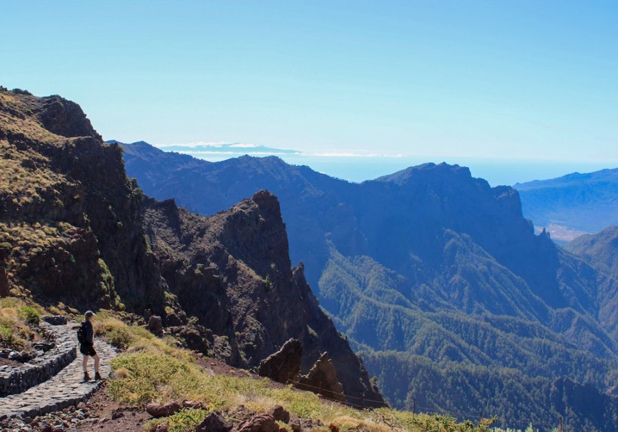 Uitzicht vanaf Roque de los Muchachos