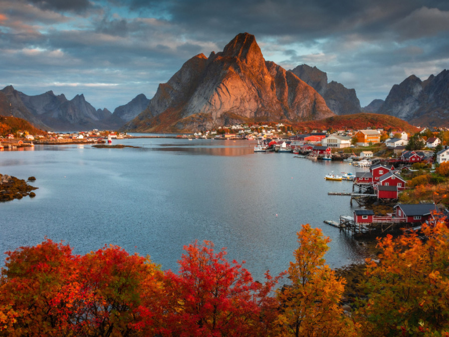 Herfst op de Lofoten