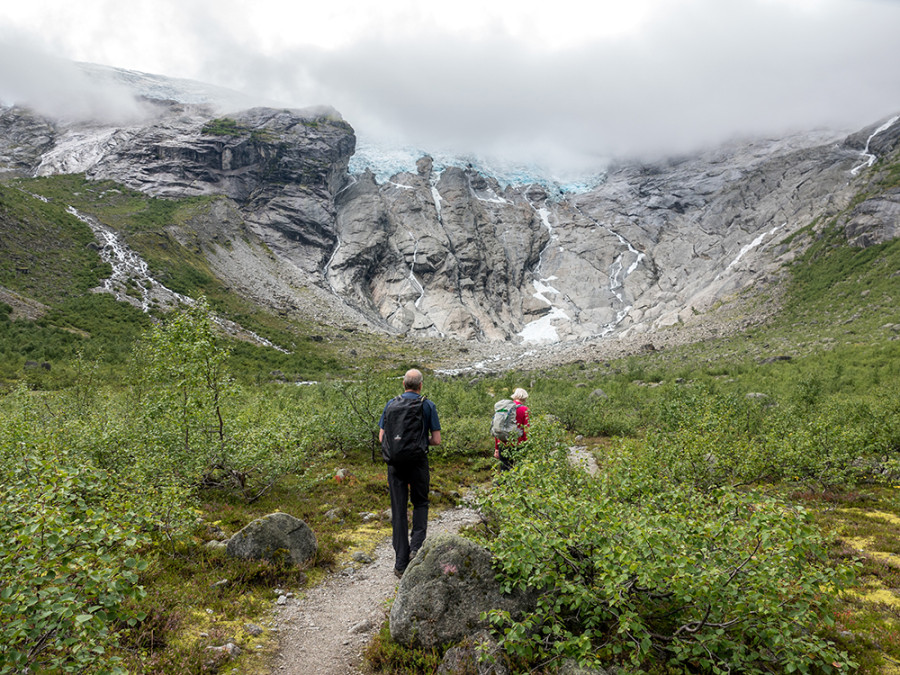 Bergsetbreen wandeling