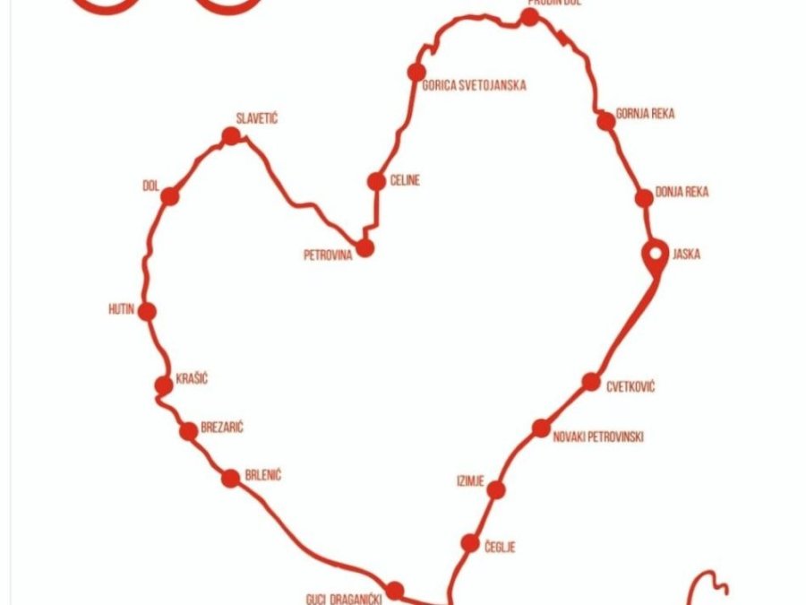 Jaska goes heart biking route Jaska goes heart biking route