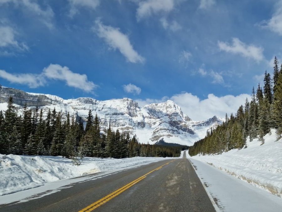Bekende route tussen Banff en Jasper Bekende route tussen Banff en Jasper