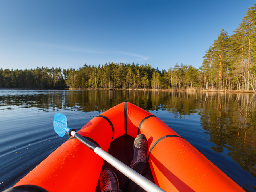 Packraften in Finland