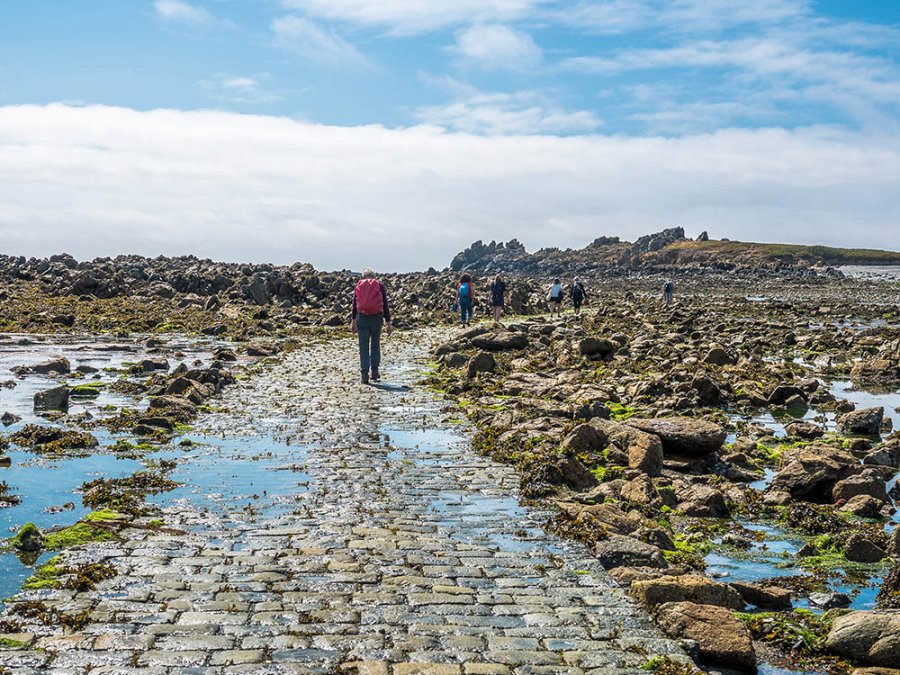 Causeway Lihou Island Causeway Lihou Island