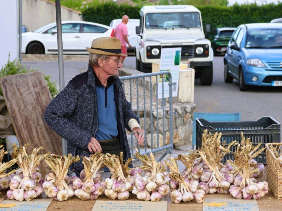 Marktje in de Ardèche Marktje in de Ardèche