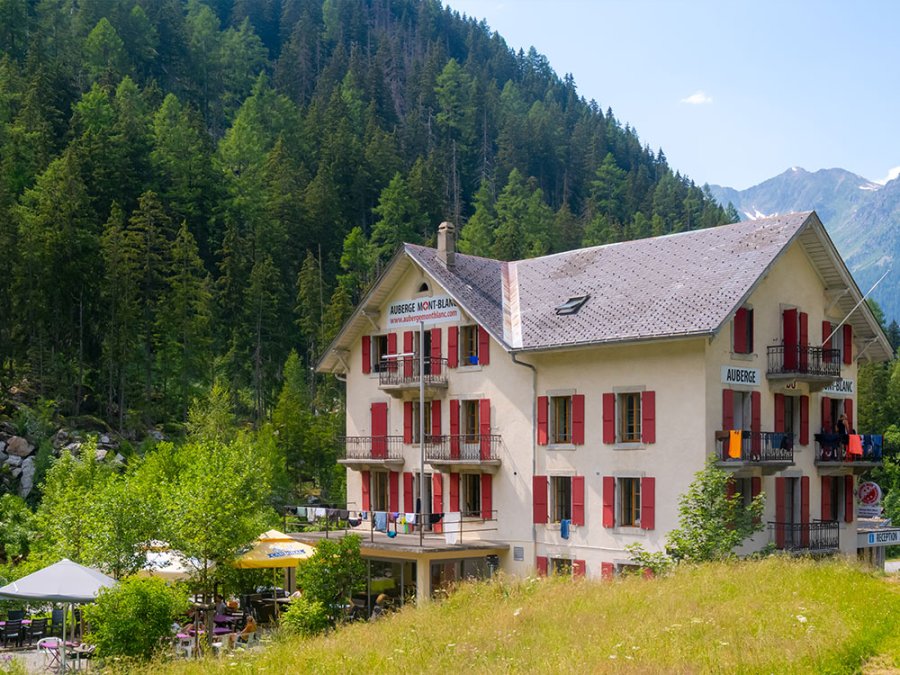Hut Tour du Mont Blanc
