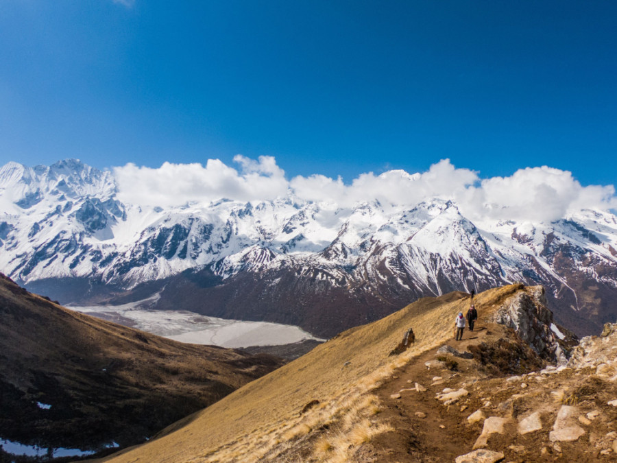 Langtang in Nepal hiken