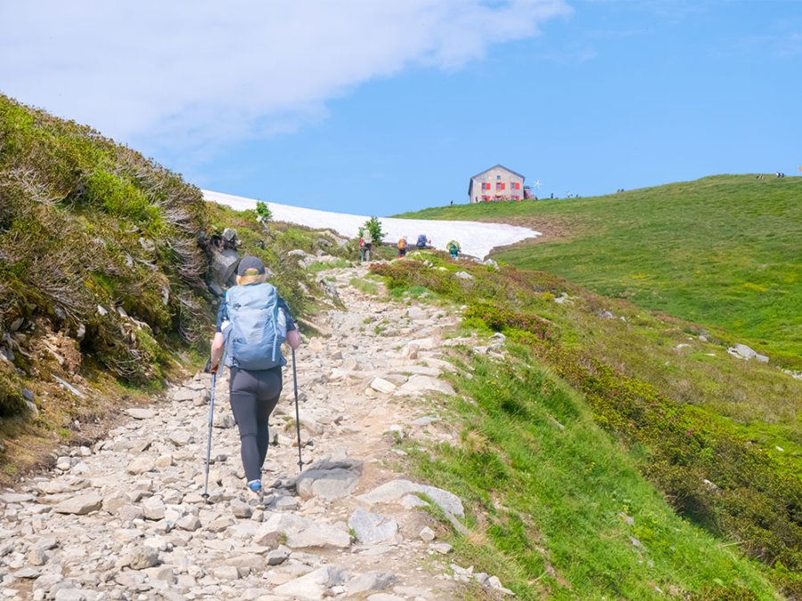 Berghutten Mont Blanc massief