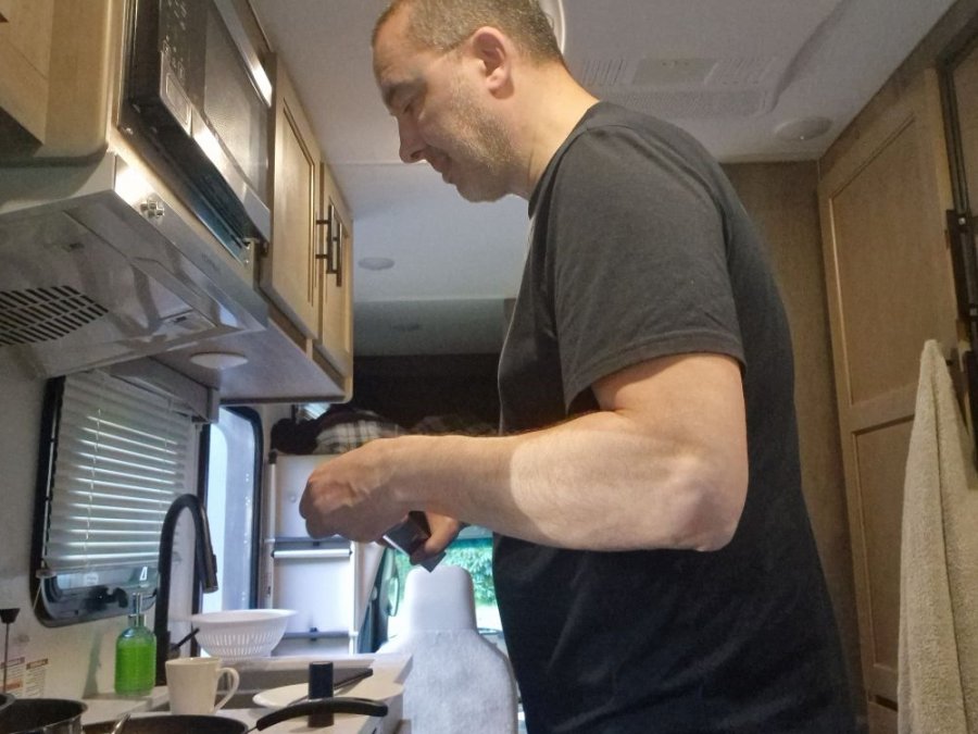 Camper keukentje Camper keukentje