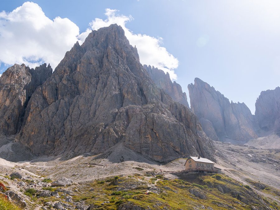 Hut Sassolungo Hut Sassolungo