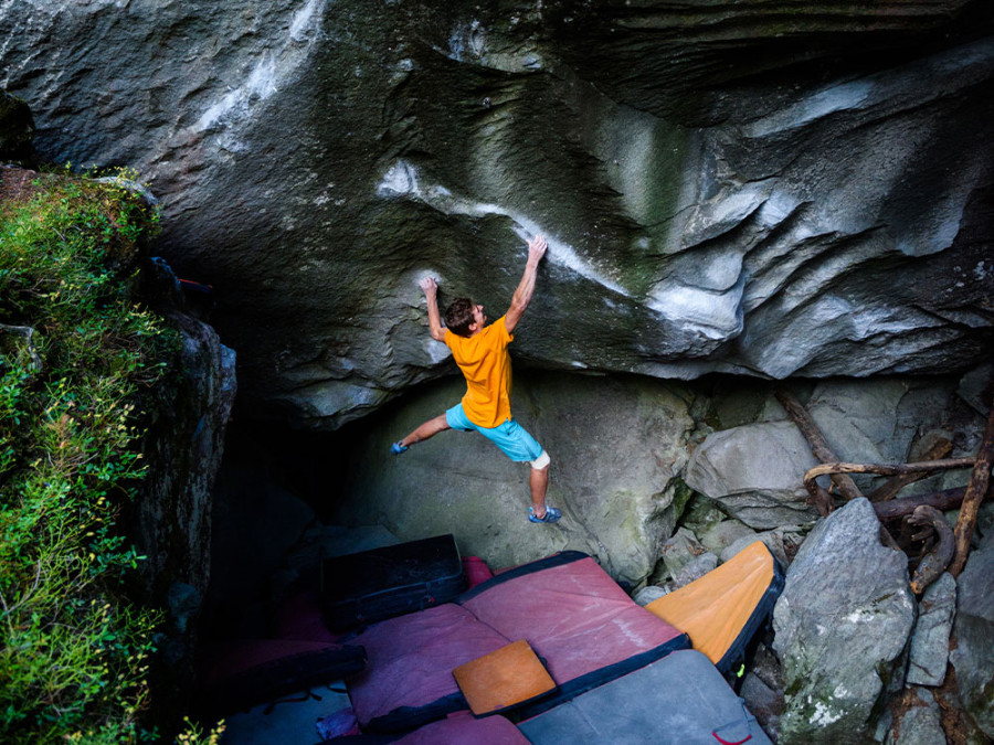 Boulderen in Magic Wood