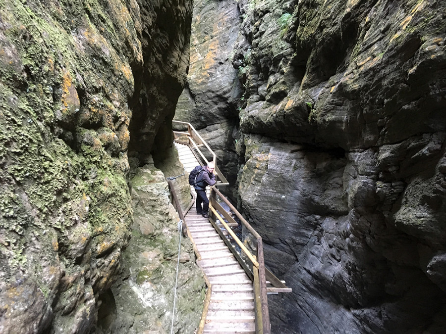 Schlucht bij Flattach