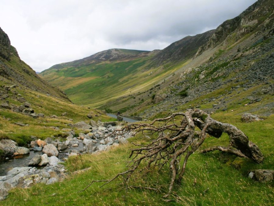 Landschap in het Lake District Landschap in het Lake District