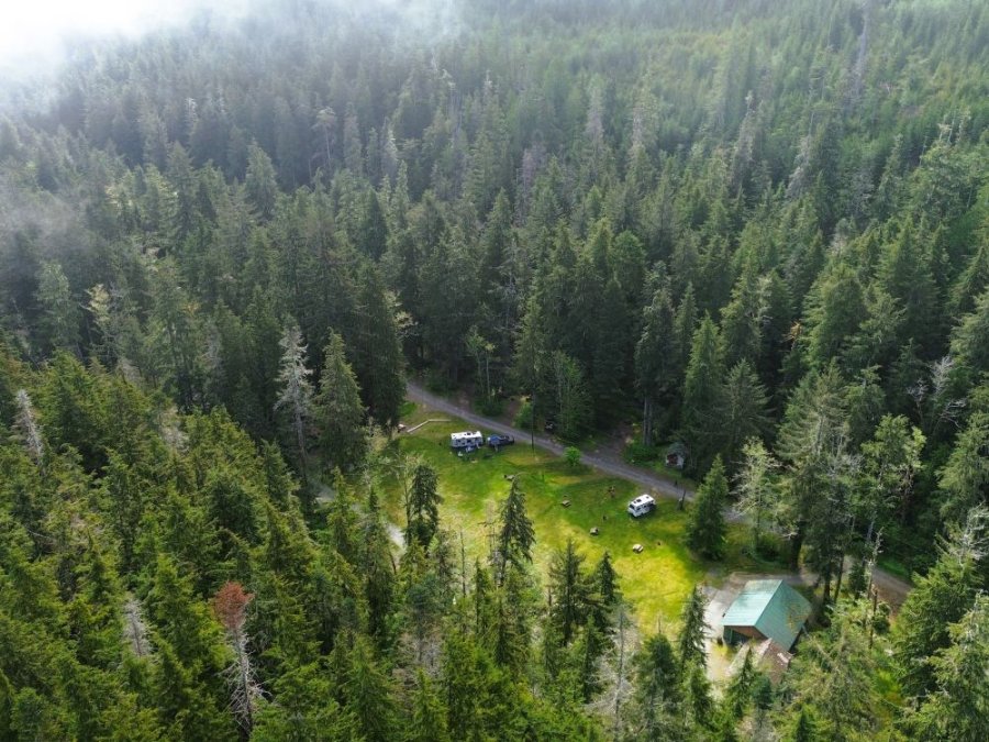 Campground in Brits Columbia Campground in Brits Columbia