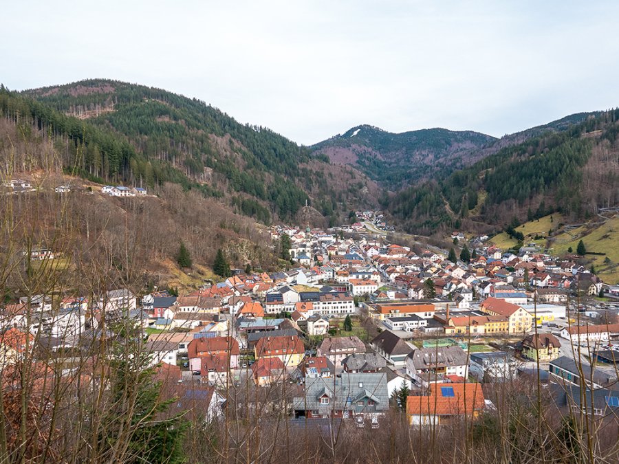 Zicht op Todtnau Zicht op Todtnau