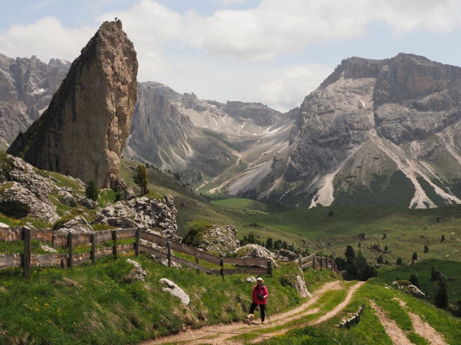 Hiken naar Pieralongia Hut