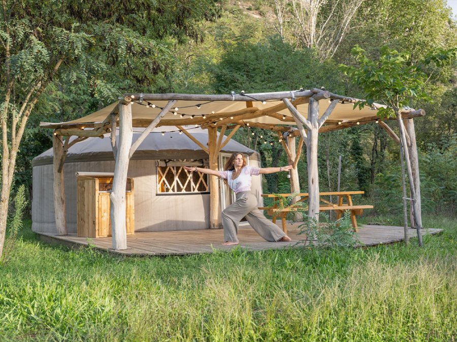 Natuurcampings in de Rhône-Alpes