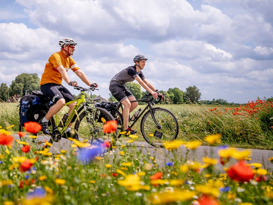 Fietsen van Bergen naar Doornik