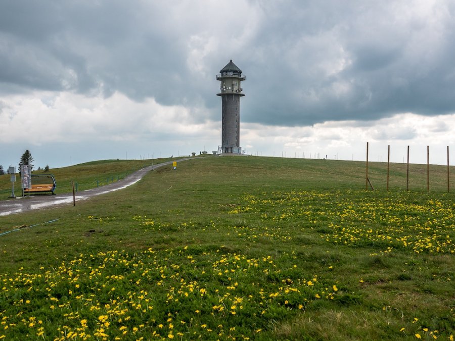 De toren bij de Feldberg