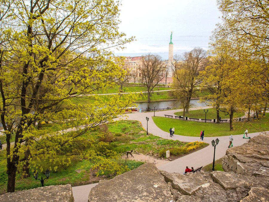 Parken in Riga