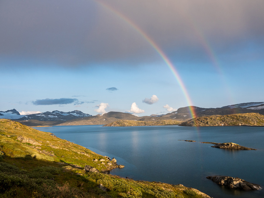 Sognefjell regenboog