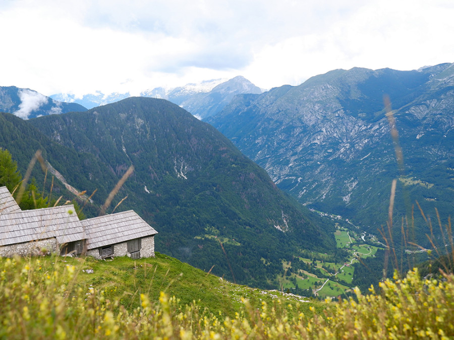 Uitzicht Soca Valley