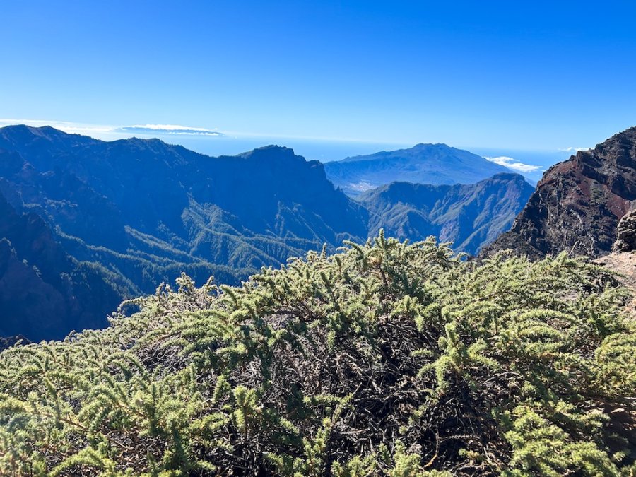 Schitterend uitzicht over La Palma Schitterend uitzicht over La Palma