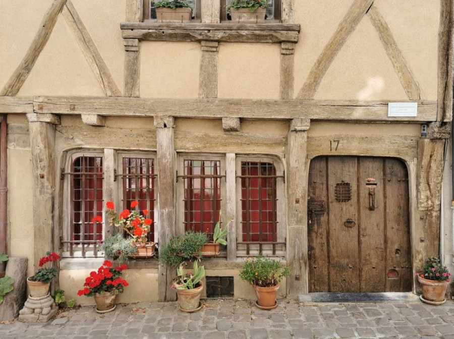Oud huis in Angers Oud huis in Angers