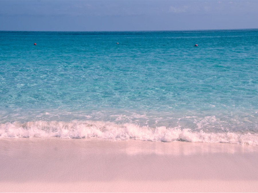 Roze strand Roze strand