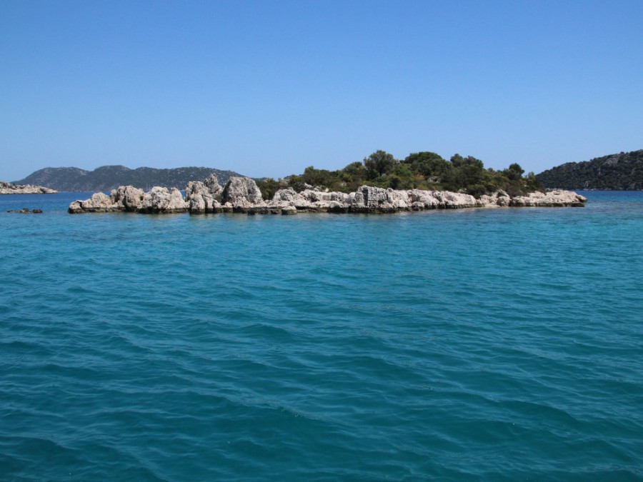 Azuurblauw water Azuurblauw water