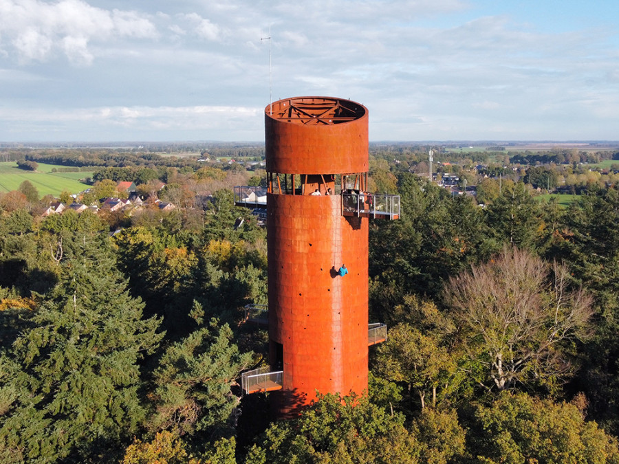 Abseilen Bosbergtoren Abseilen Bosbergtoren