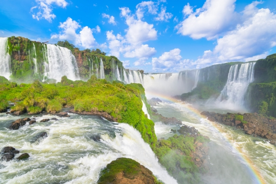 Iguazu watervallen Zuid-Amerika Iguazu watervallen Zuid-Amerika