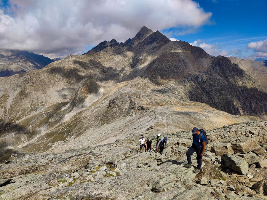 Naar le Rateau d'Aussois Naar le Rateau d'Aussois