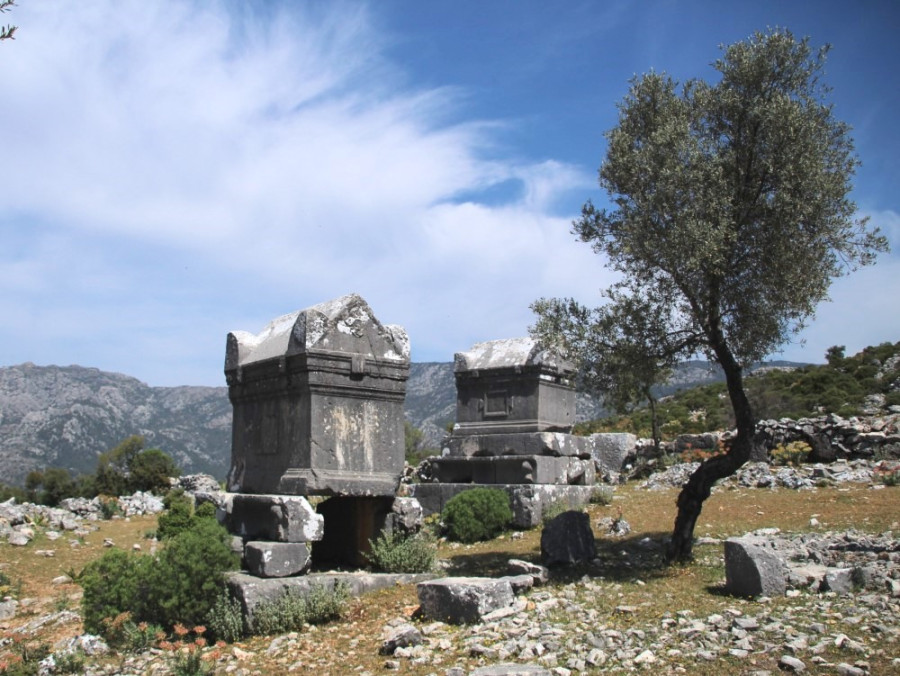 Sarcofaag Lycian Way Sarcofaag Lycian Way