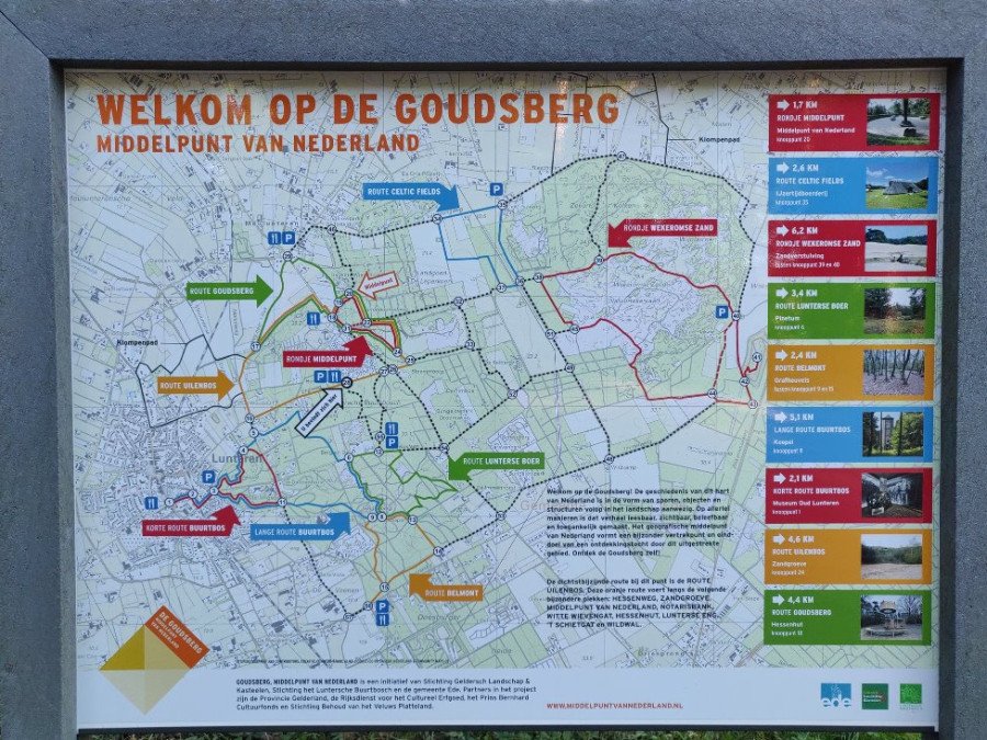Wandelkaart Lunteren Wandelkaart Lunteren