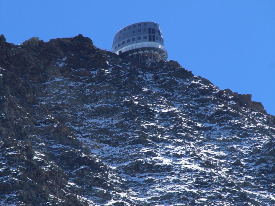 Gouter hut Mont Blanc Gouter hut Mont Blanc