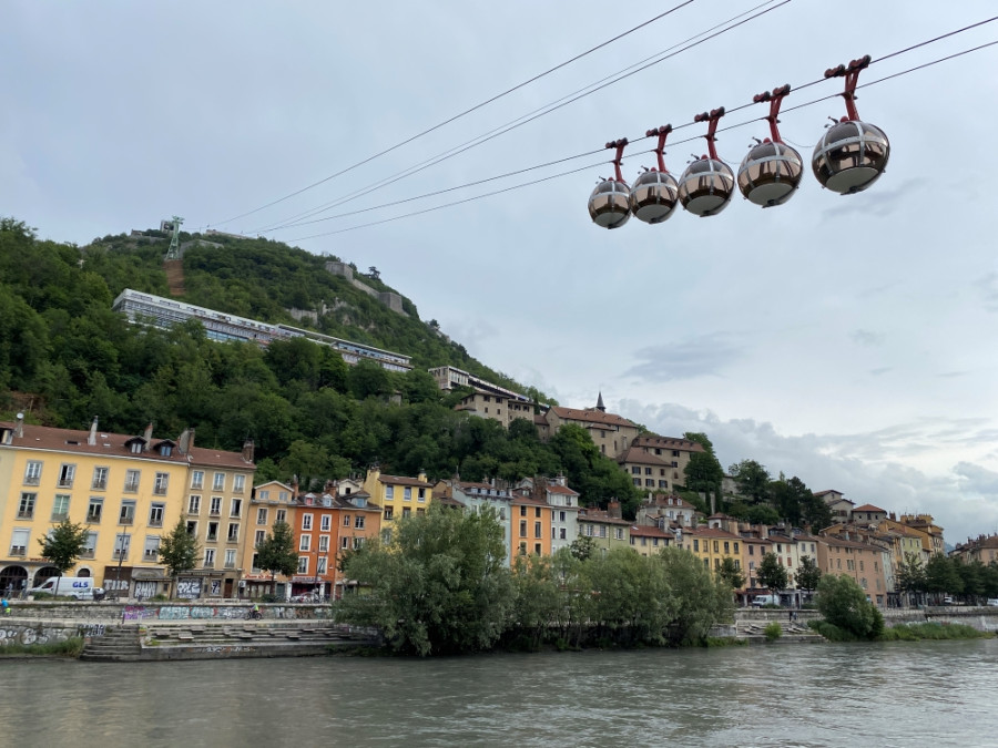 Grenoble kabelbaan Grenoble kabelbaan