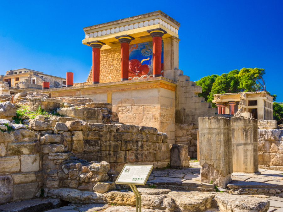Cultuur op Kreta - Knossos Cultuur op Kreta - Knossos