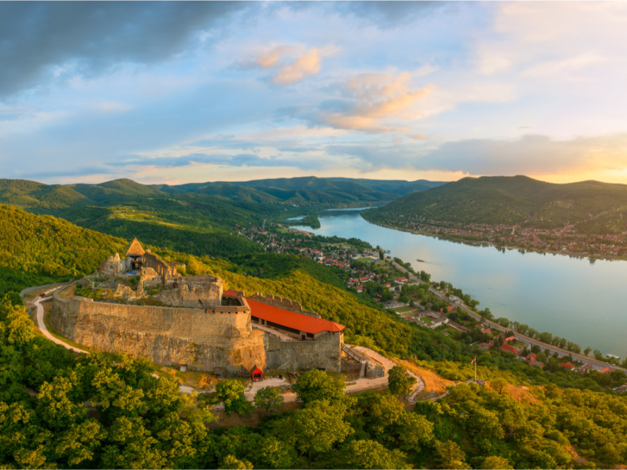Visegrád kasteel Visegrád kasteel