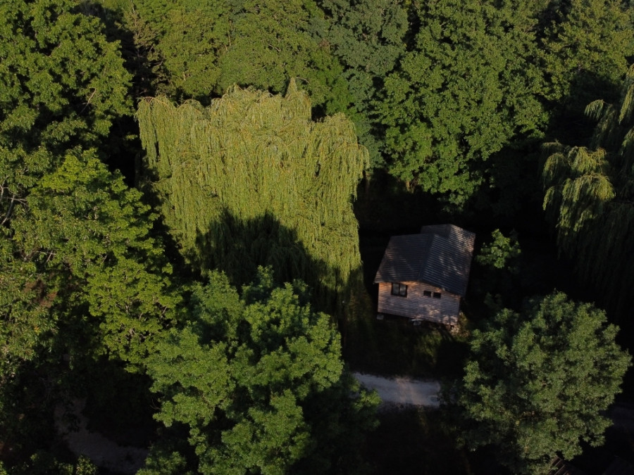 Huttopia dronefoto Huttopia dronefoto