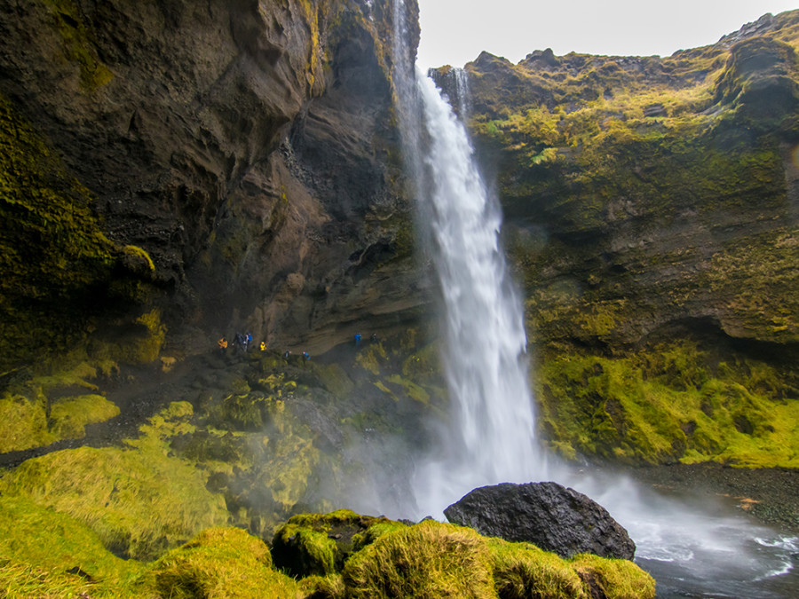 Kvernufoss IJsland Kvernufoss IJsland