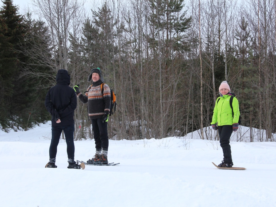 Sneeuwschoenwandeling Sneeuwschoenwandeling