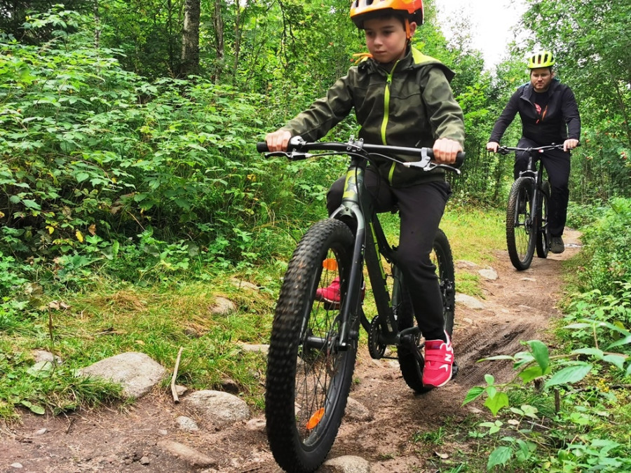 Mountainbiken bij Säfsen Mountainbiken bij Säfsen