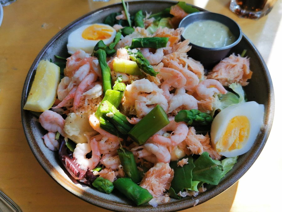 Garnalensalade Garnalensalade