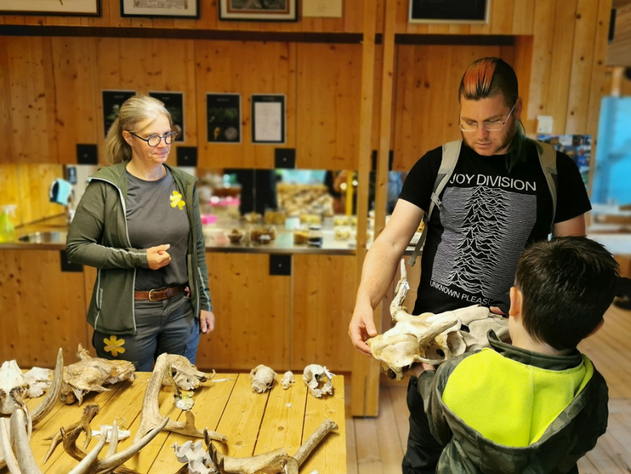 Bezoek aan Naturum Bezoek aan Naturum