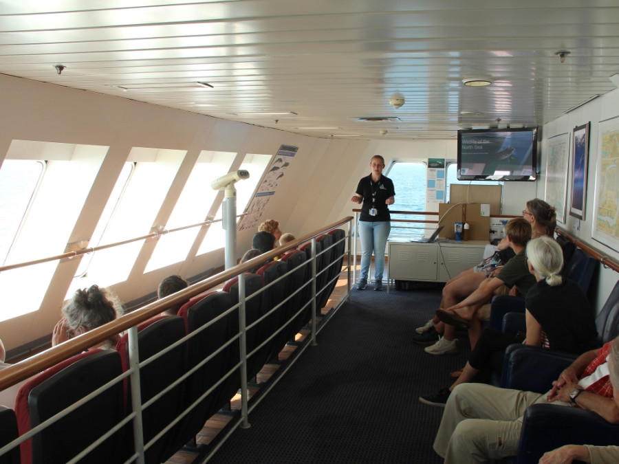 ORCA aan boord van King Seaways ORCA aan boord van King Seaways