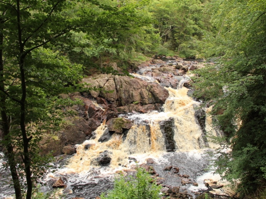 Danska Fall waterval Danska Fall waterval