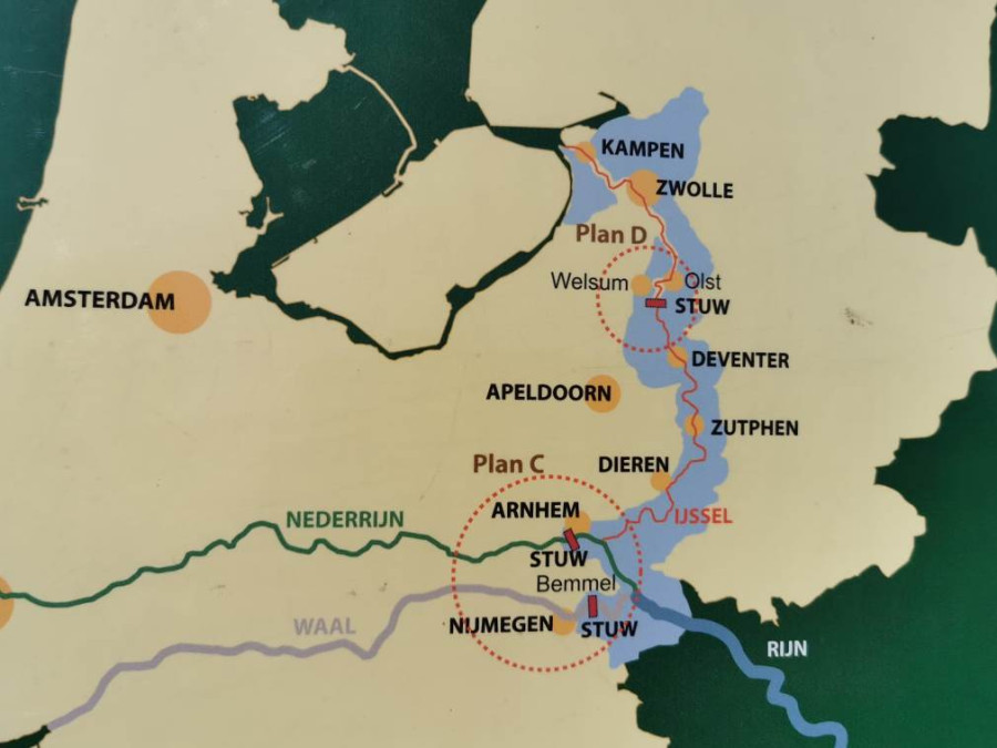 IJssellinie kaart