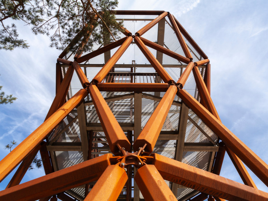 Uitkijktoren de Zandloper Uitkijktoren de Zandloper